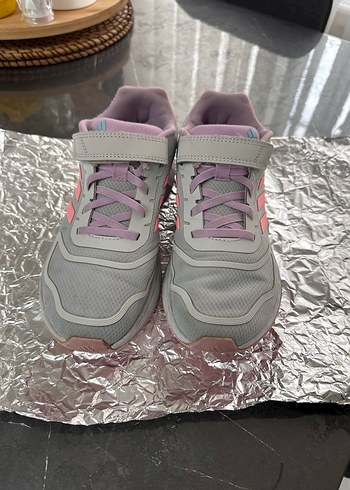 Kız Çocuk Cırtlı Spor Ayakkabı - Görsel 2