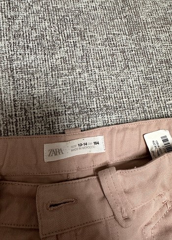 Pudra pembe zara pantalon - Görsel 4
