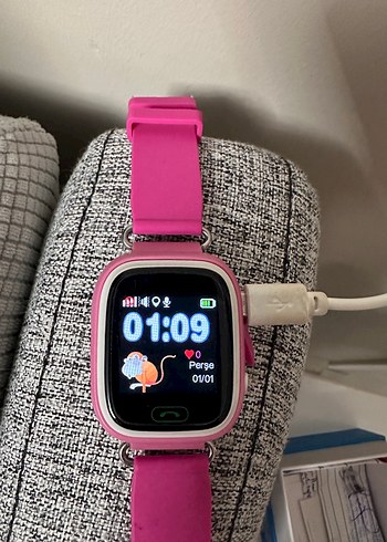 Pembe Renkli Akıllı Saat - Görsel 2