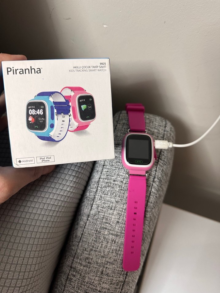 Pembe Renkli Akıllı Saat - Görsel 3