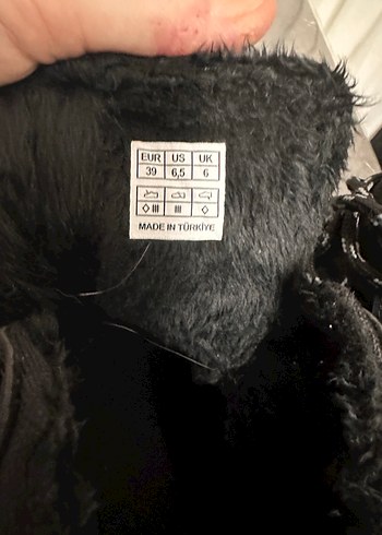 Siyah Outdoor Erkek Botları Velcro Detaylı - Görsel 4