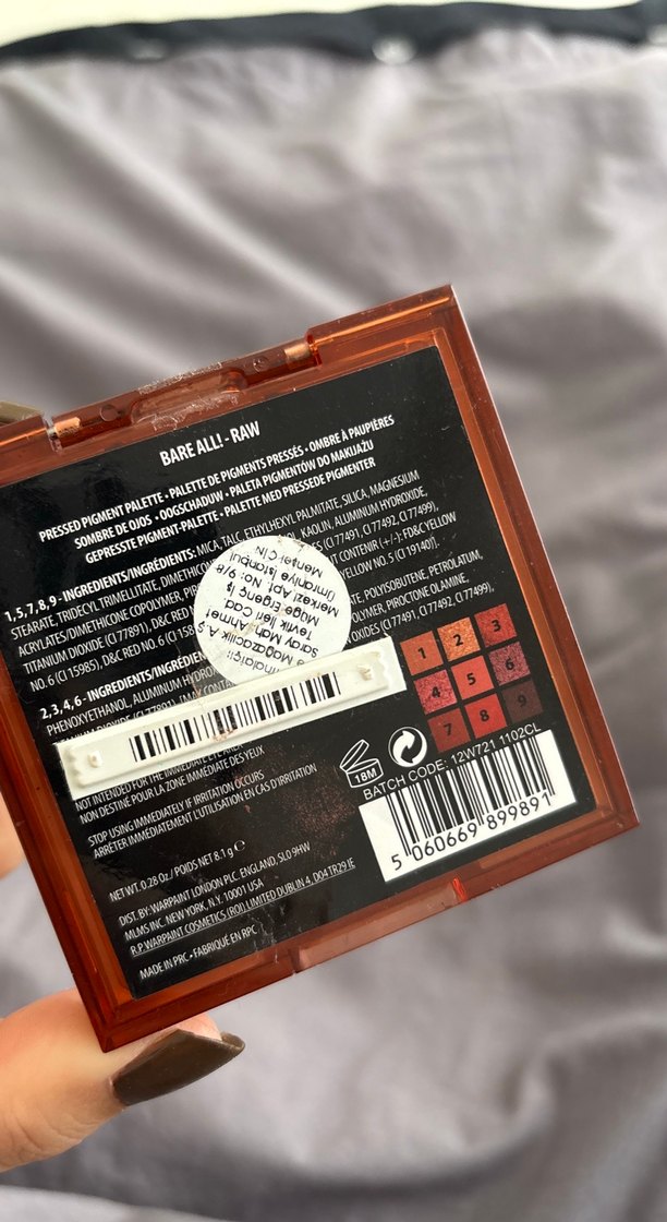 Bej Tonlarda Nine Renkli Far Paleti - Görsel 2