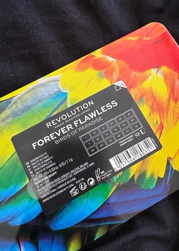 Canlı Renkli Göz Farı Paleti - Görsel 3