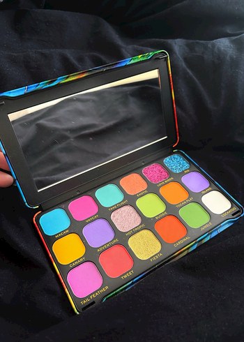 Canlı Renkli Göz Farı Paleti - Görsel 2