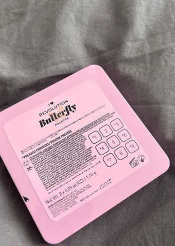 Kelebek Desenli Pembe Göz Farı Paleti - Görsel 4