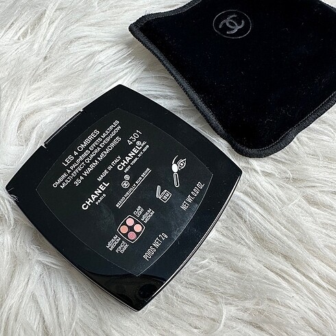 Beden Chanel 354 warm memories palet