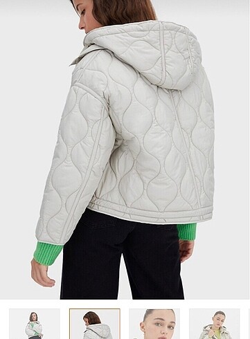 s Beden Stradivarius kapitone mont
