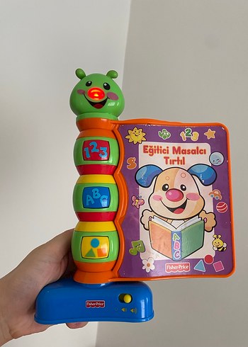 Eğitici Masalcı Tırtıl Renkli Oyuncak