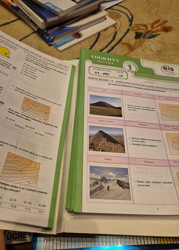 Coğrafya 1. Kitap Ders Föyleri Seti - Görsel 2