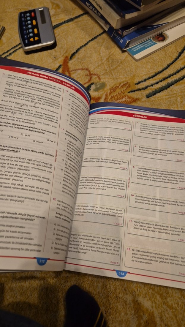 AYT Edebiyat Soru Bankası - Yanıt Yayınları - Görsel 2