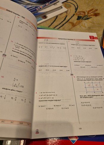 Bahçeşehir Matematik Soru Bankası - Üniversiteye Hazırlık - Görsel 2