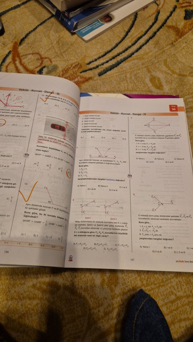 Fizik Soru Bankası - Üniversiteye Hazırlık - Görsel 2