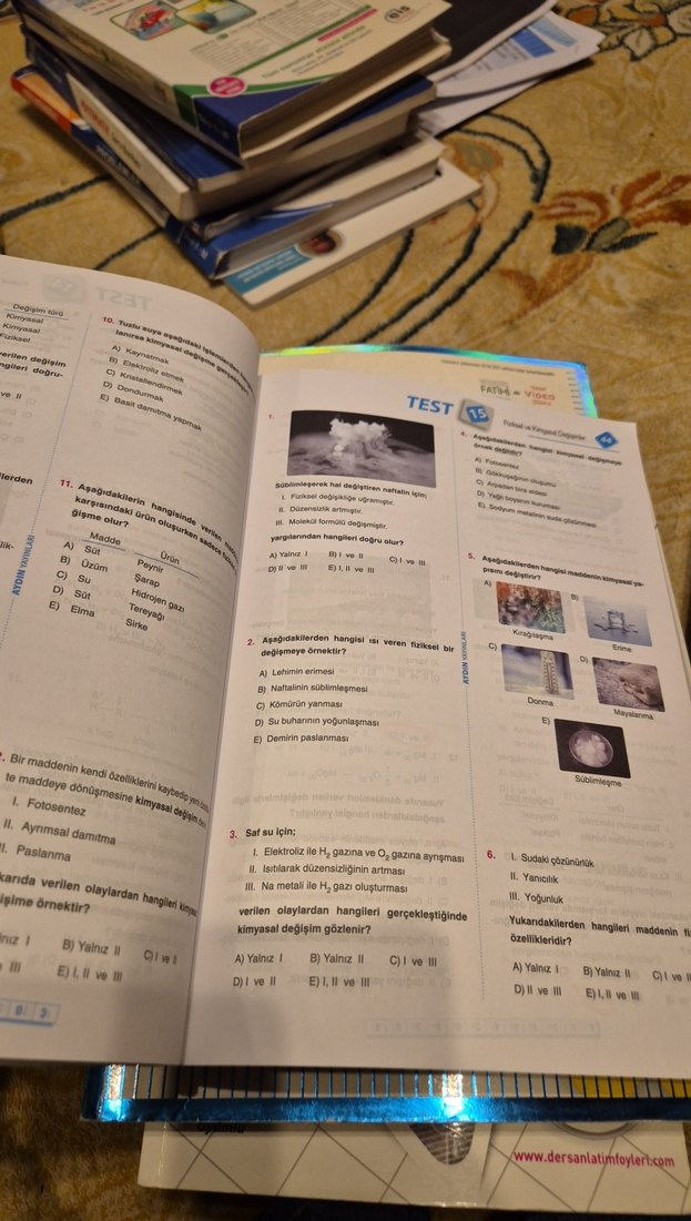 TYT Kimya Soru Bankası - 35 Yıllık Deneyim - Görsel 2