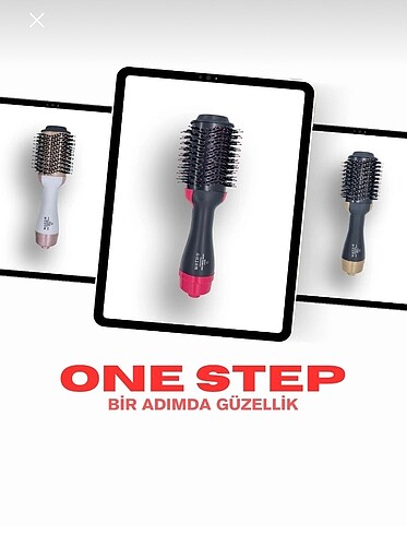 One step elektrikli saç fırçası - Görsel 2