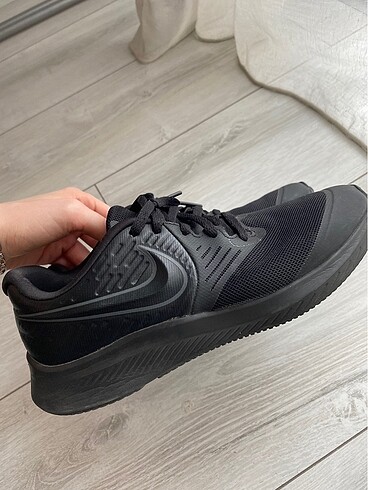 Nike kadın siyah spor ayakkabı