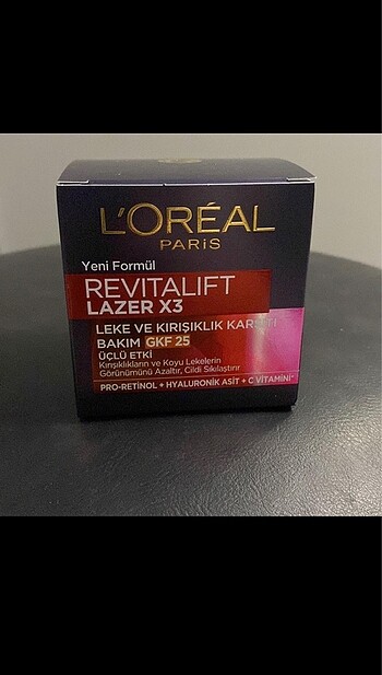 Revitalift gündüz kremi