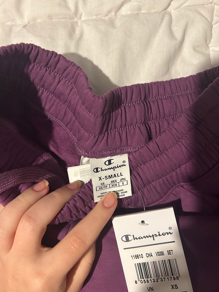 Champion Mor Rahat Kesim Kadın Eşofman Altı - Görsel 5