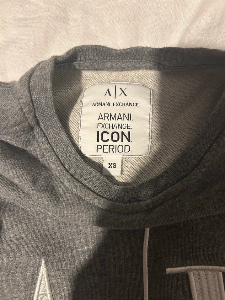 Gri Armani Exchange kadın Sweatshirt - Görsel 2
