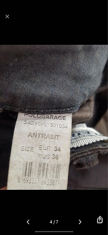 xs Beden skinny jean