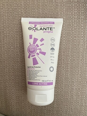 Solante güneş kremi