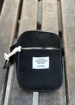 KADİFE çanta iki gözlüdür 