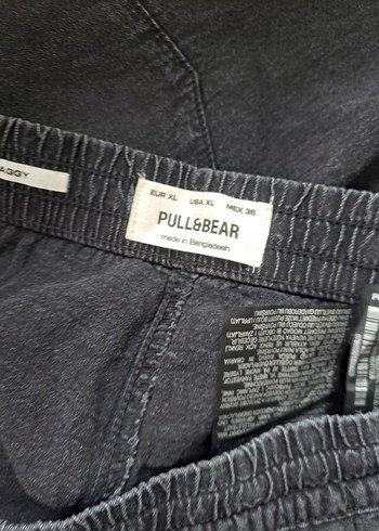 koyu gri Bel Detaylı Geniş Kesim Erkek ince Kot Pantolon - Görsel 7