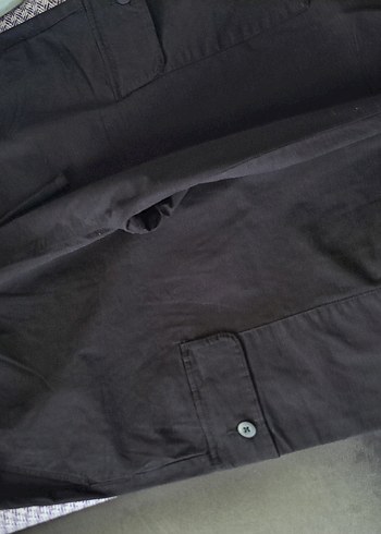 Siyah Kemerli erkek ince gabardin Pantolon orjinal - Görsel 3