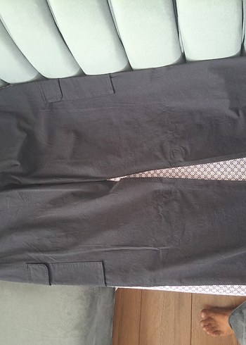 Siyah Kemerli erkek ince gabardin Pantolon orjinal - Görsel 2