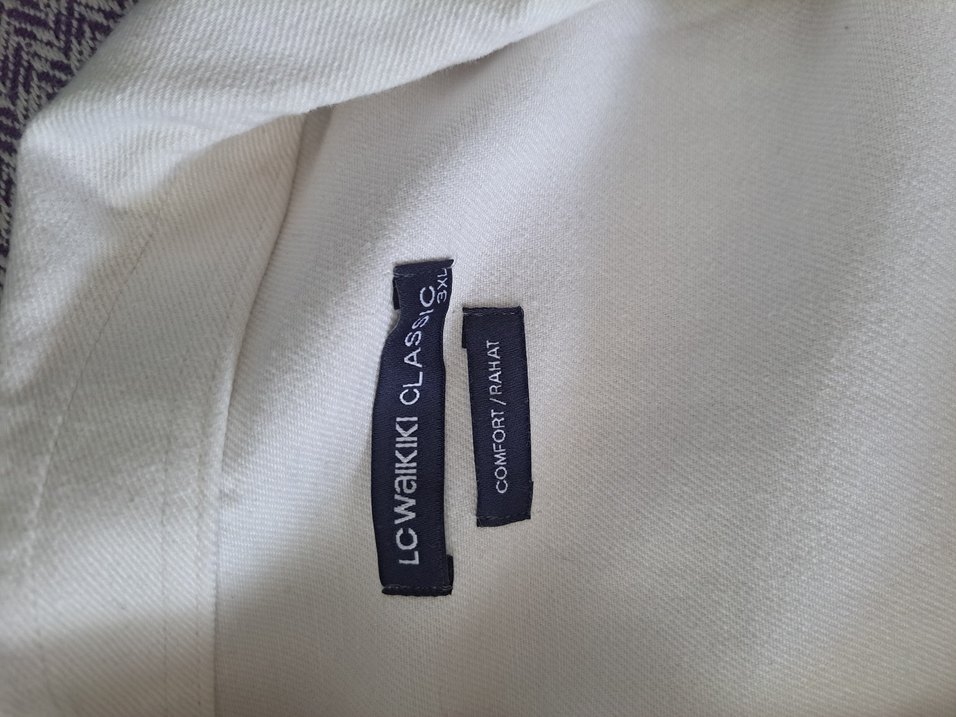 krem  gabardin uzun Kollu Erkek mevsimlik ceket - Görsel 4