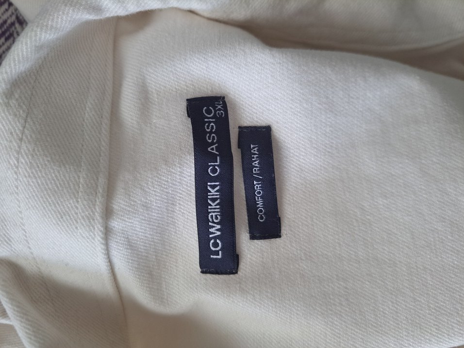 krem  gabardin uzun Kollu Erkek mevsimlik ceket - Görsel 3