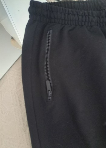 erkek Siyah  Rahat Eşofman - Görsel 2