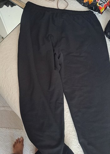 erkek Siyah  Rahat Eşofman - Görsel 4