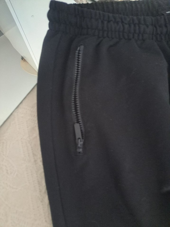 erkek Siyah  Rahat Eşofman - Görsel 2