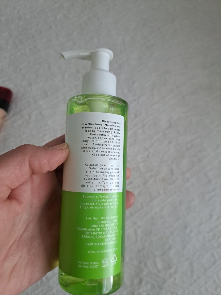 Mia Klinika Yağlı Cilt Temizleme Jeli 200 ml - Görsel 2