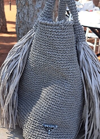 Örgü çanta  - Görsel 2