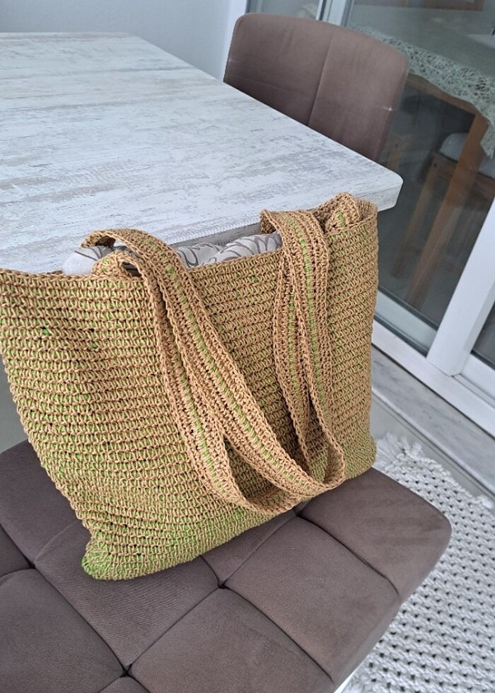 Örme çanta  - Görsel 2