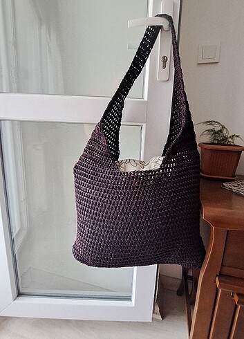 Örme çanta 