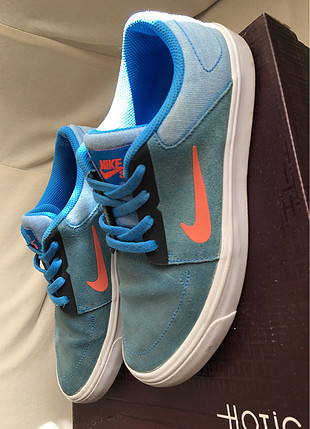 36 Beden Nike 36 numara mavi spor ayakkabı