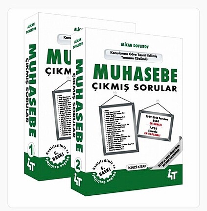 Kpss 4T yayınları Muhasebe çıkmış sorular