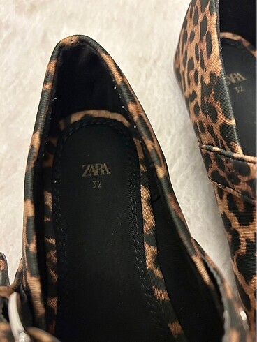 32 Beden camel Renk ZARA ÇOCUK BABET