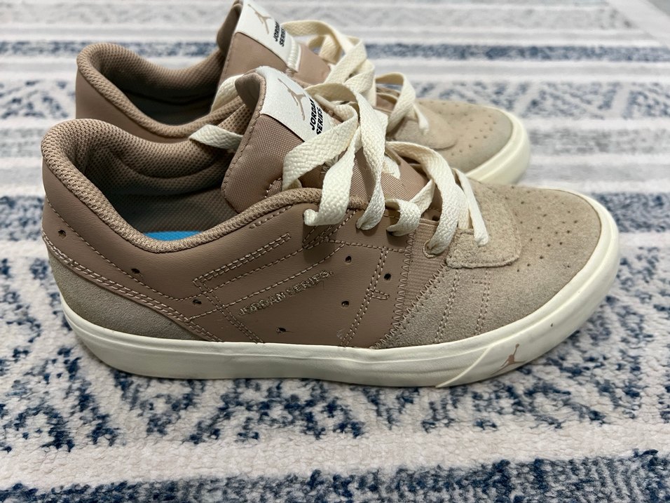 Bej Süet Kadın  Sneaker - Görsel 2