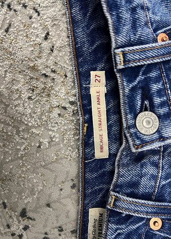 Kadın Mavi Midi Levis Denim Jean - Görsel 3