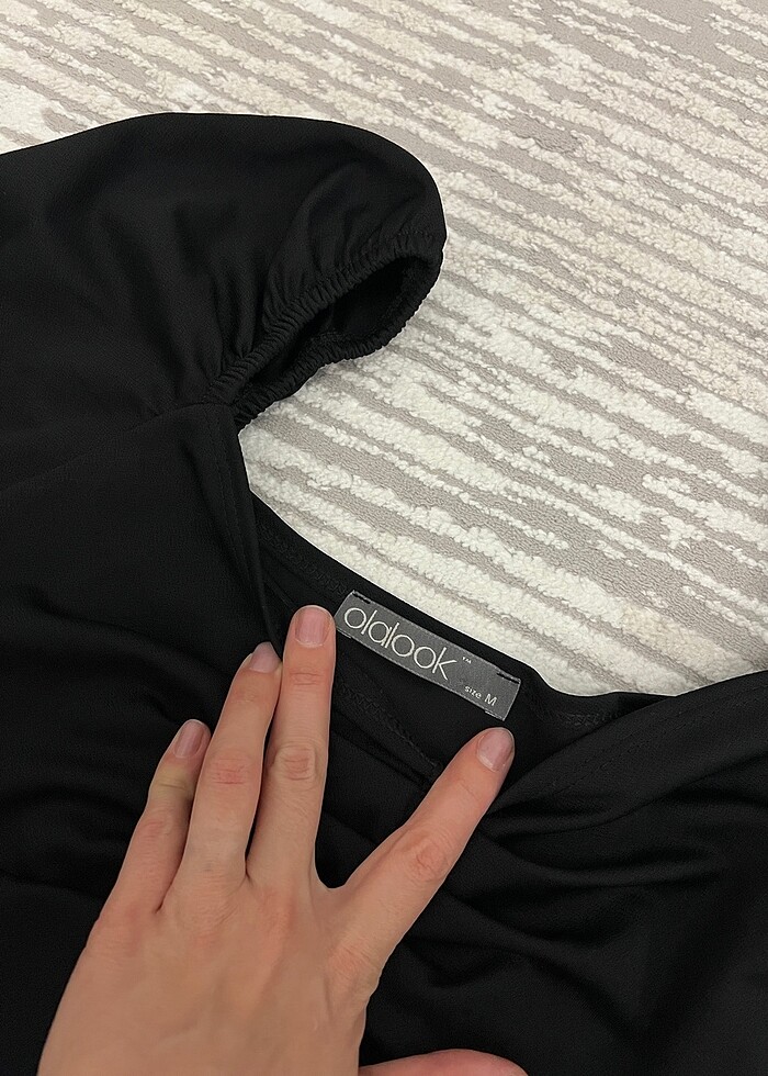 Siyah bluz - Görsel 3