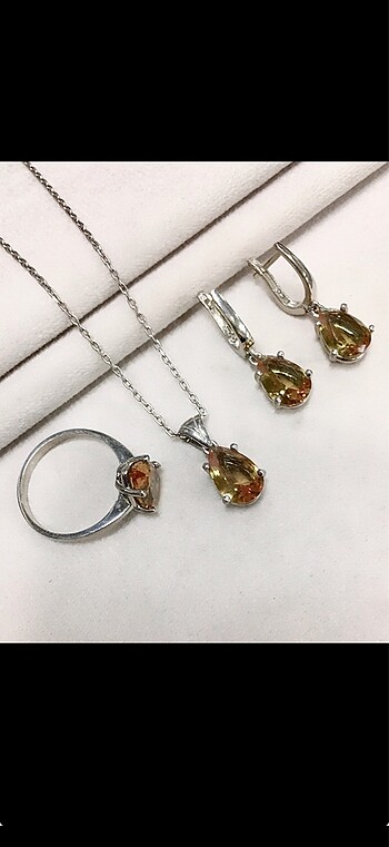 925 ayar gümüş set