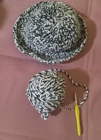 Örgü şapka - Görsel 3