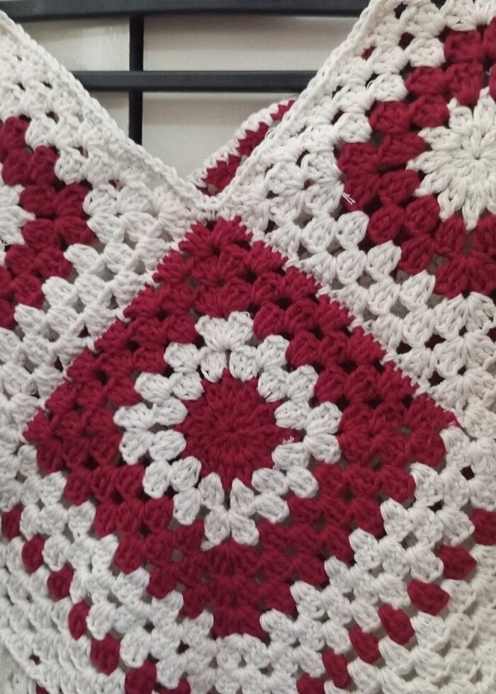 Örgü panço - Görsel 2