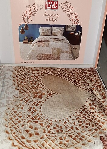 Taç saten nevresim takımı