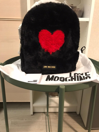 Love Moschino Kalp Detaylı Backpack