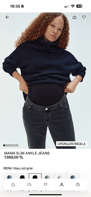 H&M Hamile Pantolonu