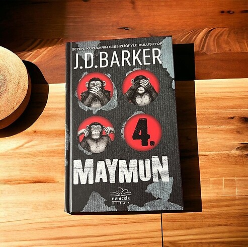 J.D.Barker Kitapları 5.Cinayet ve 4.Maymun